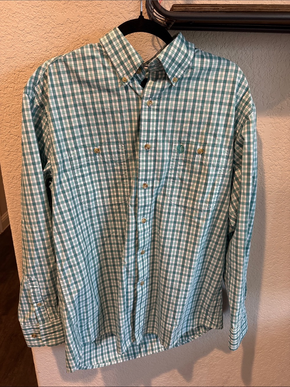 Wrangler button up shirt